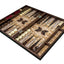 Joc de table din lemn lacuit 49x58cm, finisaj lucios si alunecare usoara