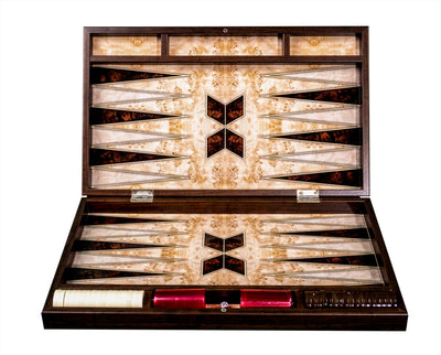 Joc de table din lemn lacuit 49x58cm, finisaj lucios si alunecare usoara