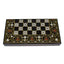 Joc de table din lemn lacuit 50x50 cm cu piese si zaruri