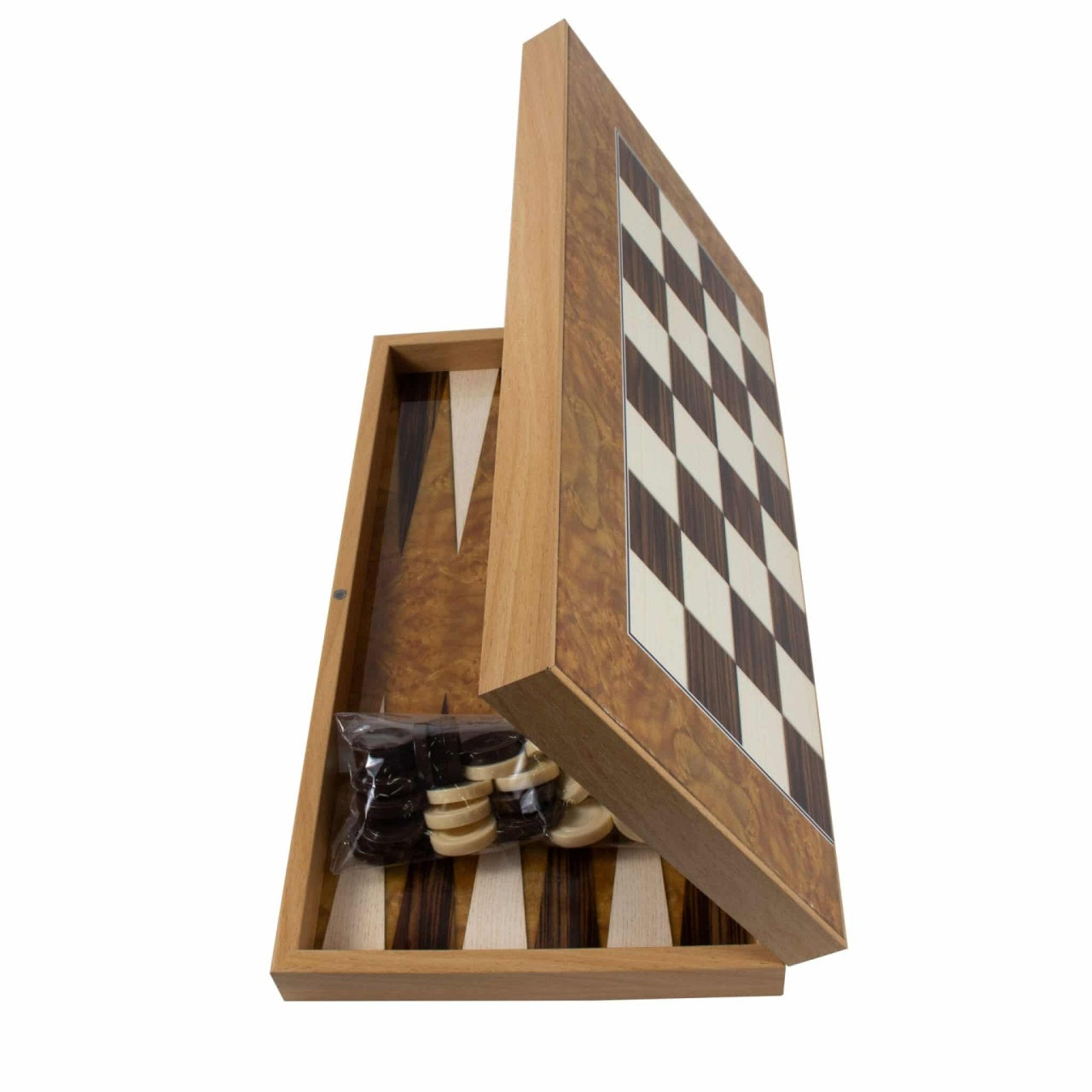 Joc de table din lemn lacuit 50x50 cm, culoare rose