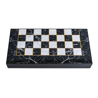 Joc de table din lemn lacuit 50x50cm, multicolor