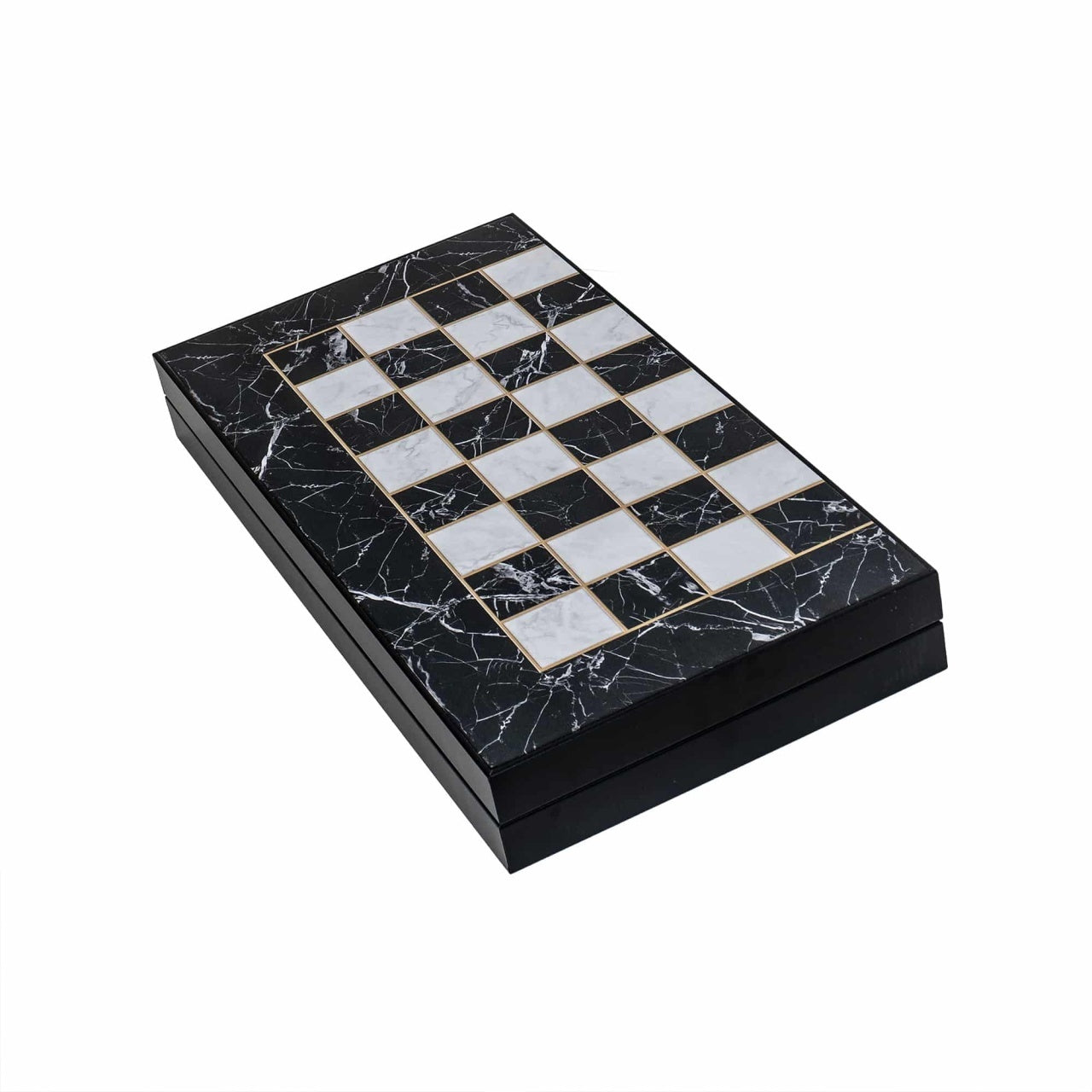 Joc de table din lemn lacuit 50x50cm, multicolor
