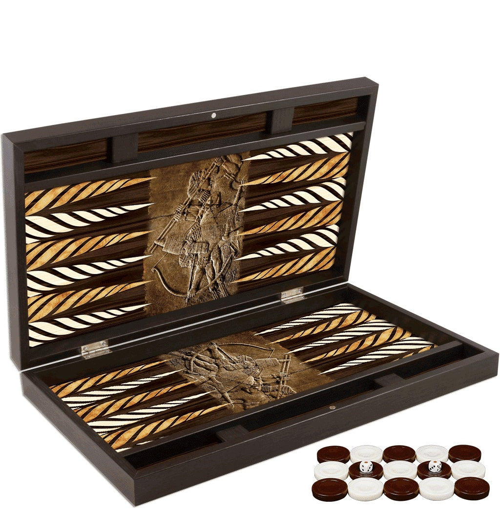Joc de table din lemn lacuit, 58x48 cm, model Trandy