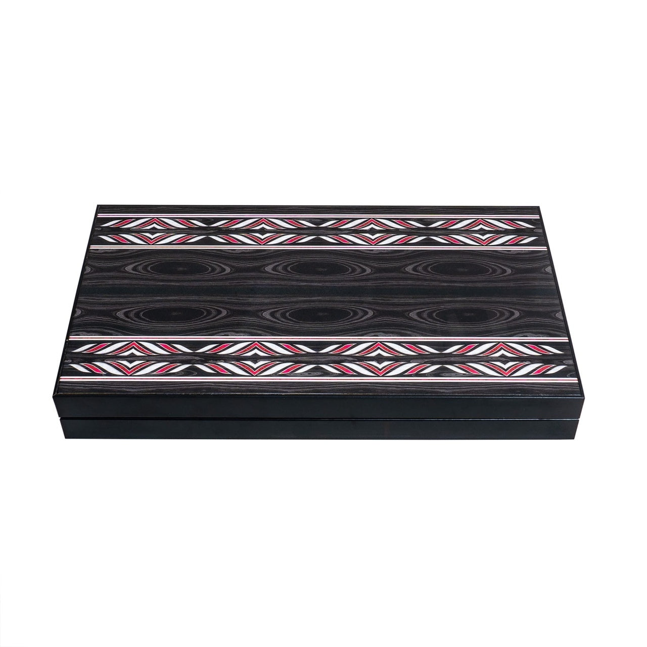 Joc de table din lemn lacuit, cutie 49x58 cm, pentru 2 jucatori