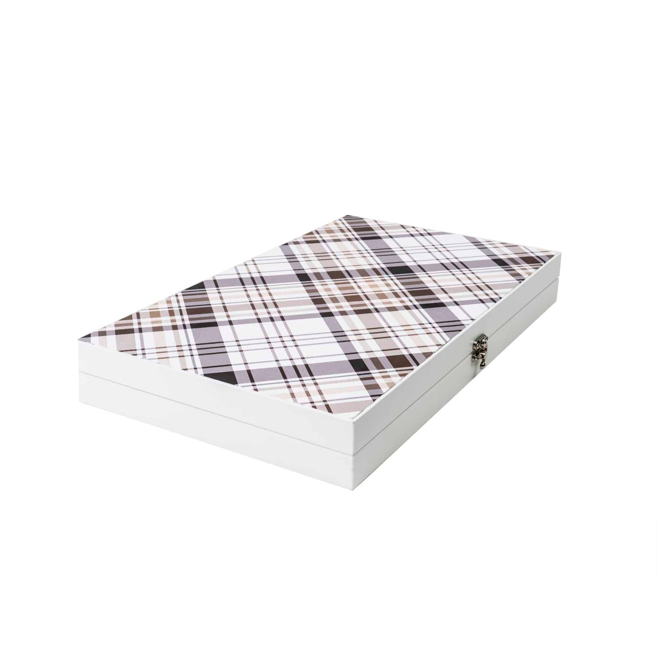 Joc de table din piele ecologica 48x48 cm, culoare alba