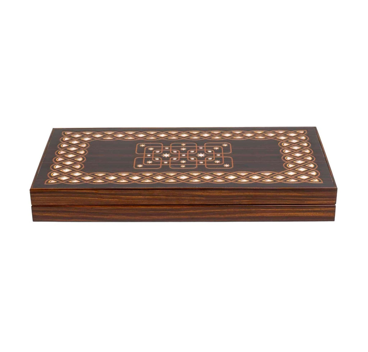 Joc de table lemn lacuit, 50x50 cm, Premium Relief, cutie multicolor