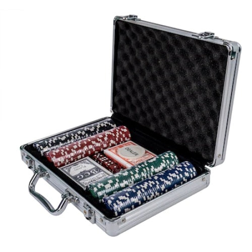 Joc poker, 200 jetoane, cu servieta, FOXMAG24
