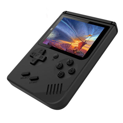 Joc tetris FOXMAG24, 400 de jocuri, retro, consola portabila, negru