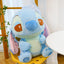 Jucarie din plus, mascota Stitch cu caciula, Personaj din Lilo&Stitch, 40 cm