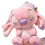 Jucarie din plus, mascota Stitch roz cu caciula, Personaj din Lilo&Stitch, 30 cm