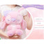 Jucarie din plus, mascota Stitch roz cu caciula, Personaj din Lilo&Stitch, 30 cm