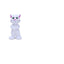 Jucarie interactiva Talking Tom , motanul inteligent , inaltime 25cm , alb LMG