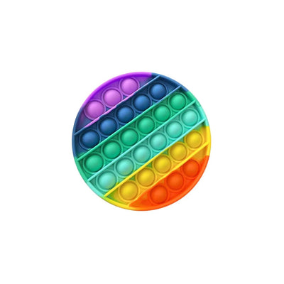 Jucarie POP IT!, antistres, rotund, multicolor