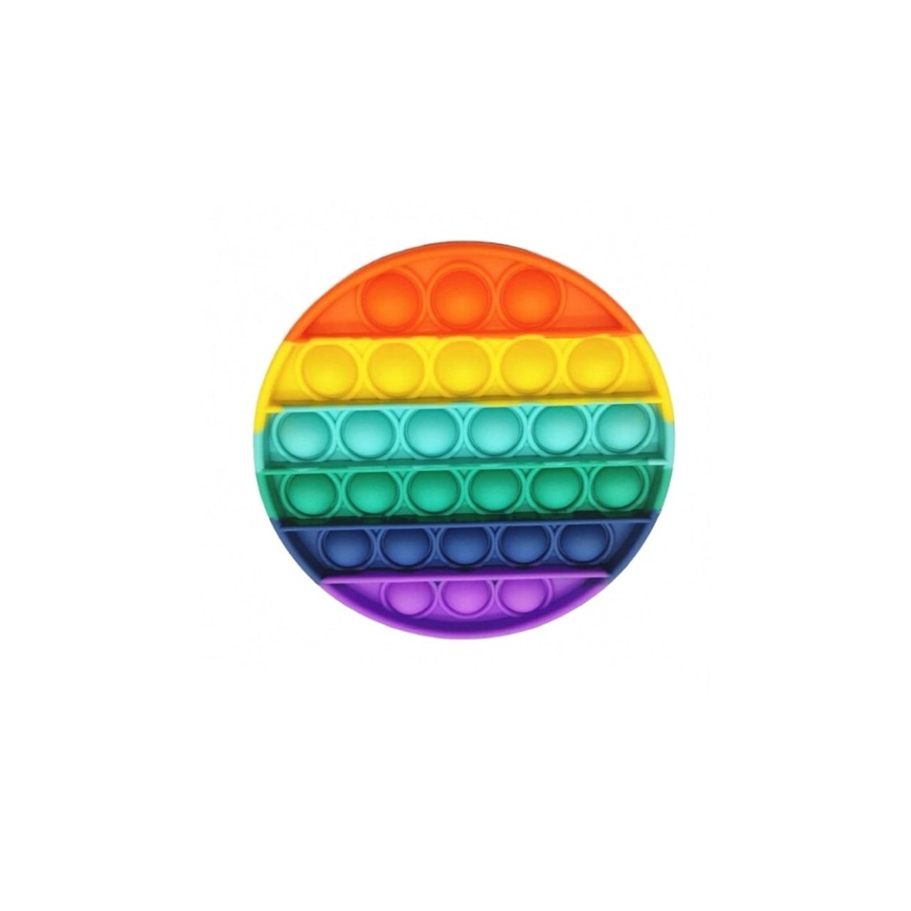 Jucarie POP IT!, antistres, rotund, multicolor