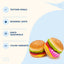 Jucărie Squishy Tip Burger, Modele Asortate – imagine 3