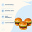 Jucărie Squishy Tip Hamburger, Modele Asortate – imagine 3