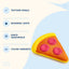 Jucărie Squishy Tip Pizza, Modele Asortate – imagine 3