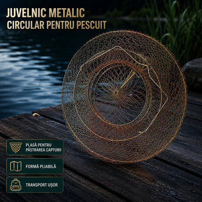 Juvelnic Metalic Circular pentru Pescuit, Model 80201 – imagine principală promoțională