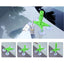Kit auto reparatie parbriz pentru crapaturi, zgarieturi, ciobituri, WINDSHIELD, verde/transparent