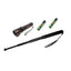 Kit AutoAparare FOXMAG24, Lanterna cu Electrosoc si Laser Pointer din Duraluminiu, Baston Telescopic din Otel si Spray Paralizant