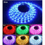 Kit Banda LED 5050 RGB FOXMAG24, Control Telefon prin Bluetooth, Exterior, 2x5m, Functie de Schimbare a Culorilor in Functie de Muzica, Lumina Multicolora, 10metri lungime, Instalare Usoara