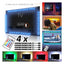Kit banda led RGB interior-exterior 5050 cu alimentator, adaptor si telecomanda ir 24 taste PORKY + magnet inscriptionat GrigProject