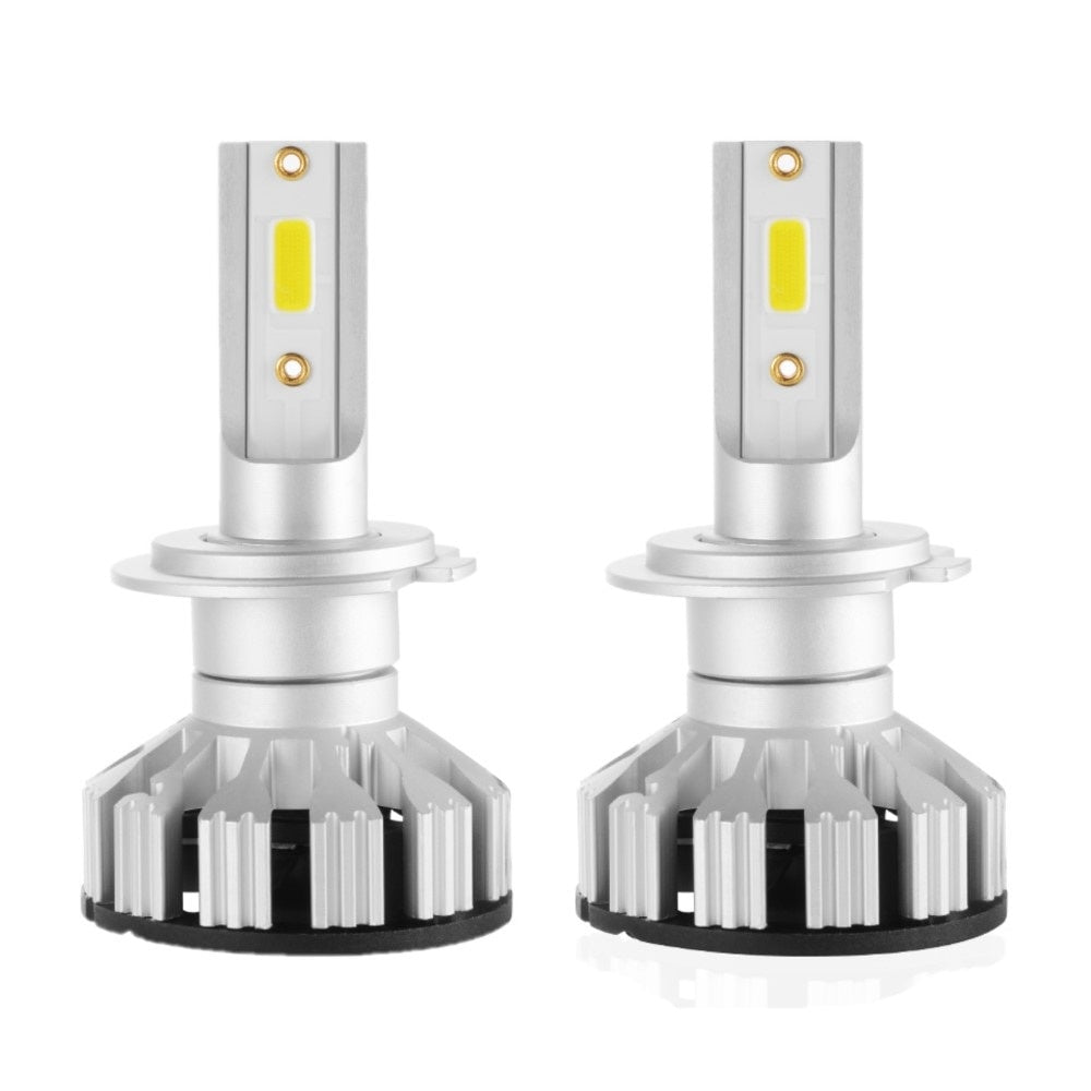 Kit Becuri Auto H1 LED CANBUS, F6, LED Headlight, Lentile ZES Generatia 2, 6000 lm, 50W, fara eroare de bec ars
