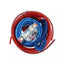 Kit cabluri subwoofer auto, lungime cablu 5M, din PVC si metal, putere 1500W, albastru/rosu