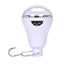 Kit cu panou solar si bec cu leduri, putere 3W, autonomie 7h, cu 2 moduri de iluminare, alb/negru