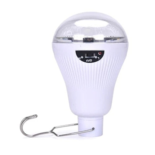 Kit cu panou solar si bec cu leduri, putere 3W, autonomie 7h, cu 2 moduri de iluminare, alb/negru