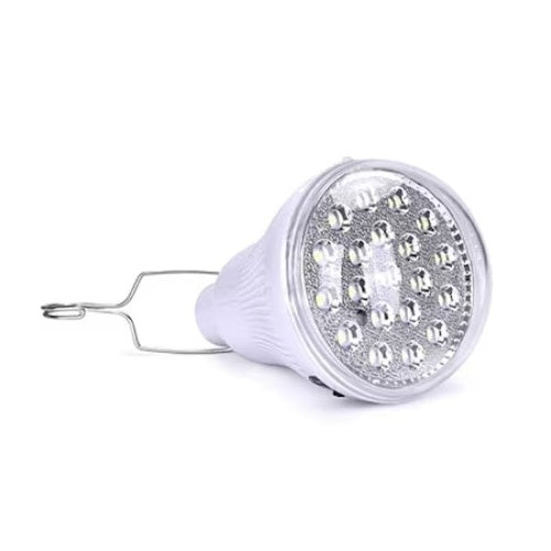Kit cu panou solar si bec cu leduri, putere 3W, autonomie 7h, cu 2 moduri de iluminare, alb/negru