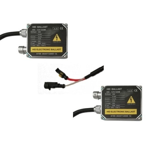 Kit Lampi Hid Xenon FOXMAG24, cu putere de 35 W H4, Flux luminos 3300LM, Lungime de unda 6000K