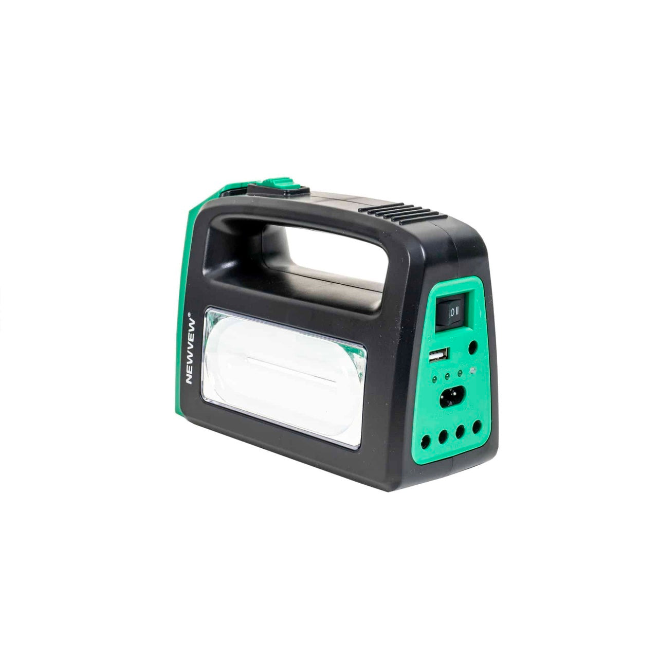 Kit lanterna cu panou solar si 3 becuri LED, baterie 3500mAh, USB 5V