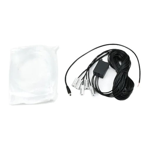 Kit led cu 5 lumini, FOXMAG24, cu alimentare USB, conectivitate wireless, compatibil cu android si IOS, 8m, multicolor
