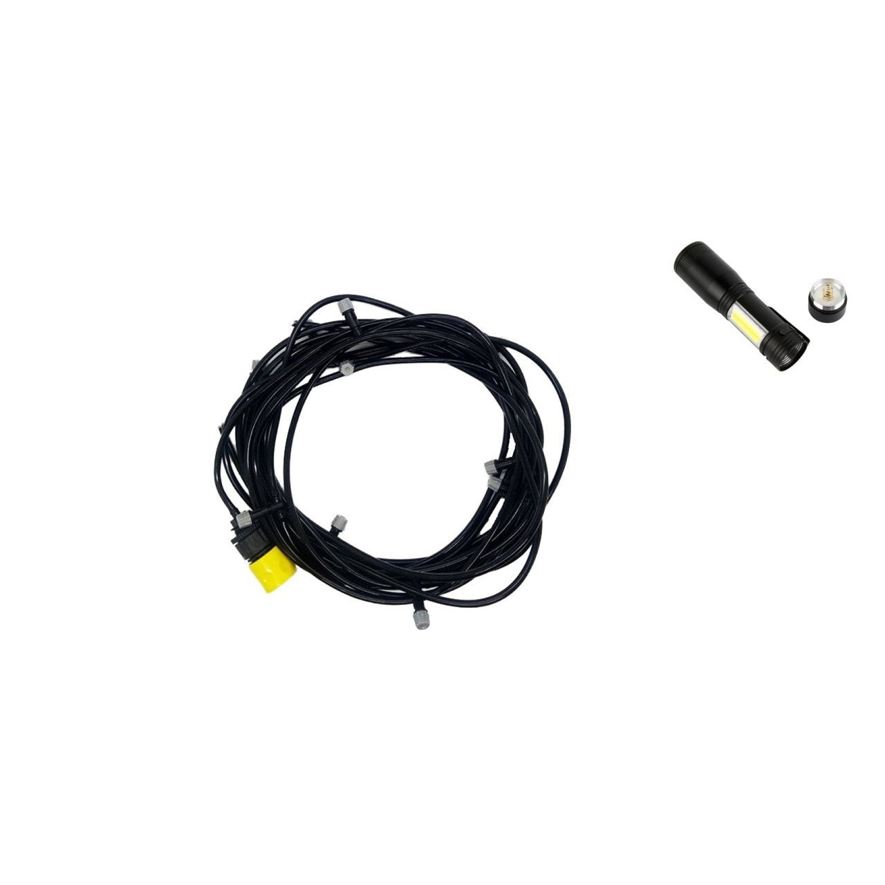 Kit pentru racire terasa 10m, cu vapori de apa prin pulverizare Patio Mistcooling + Cadou mini Lanterna