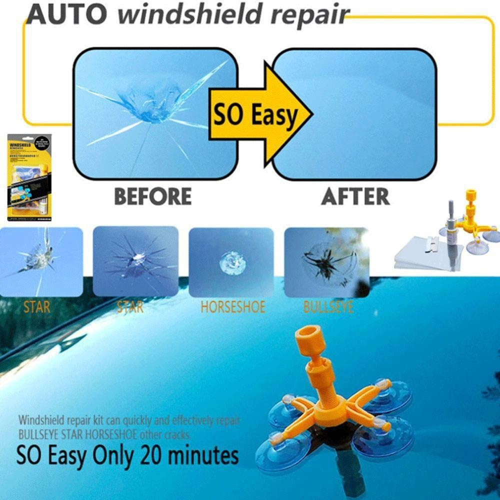 Kit Reparatie Parbriz Auto FOXMAG24, Crapaturi, Zgarieturi, Ciobituri