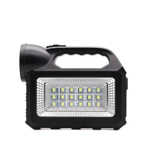Kit solar cu lanterna LED multifunctionala, panou solar, 3 becuri, putere 3W, cu cablul USB universal, negru