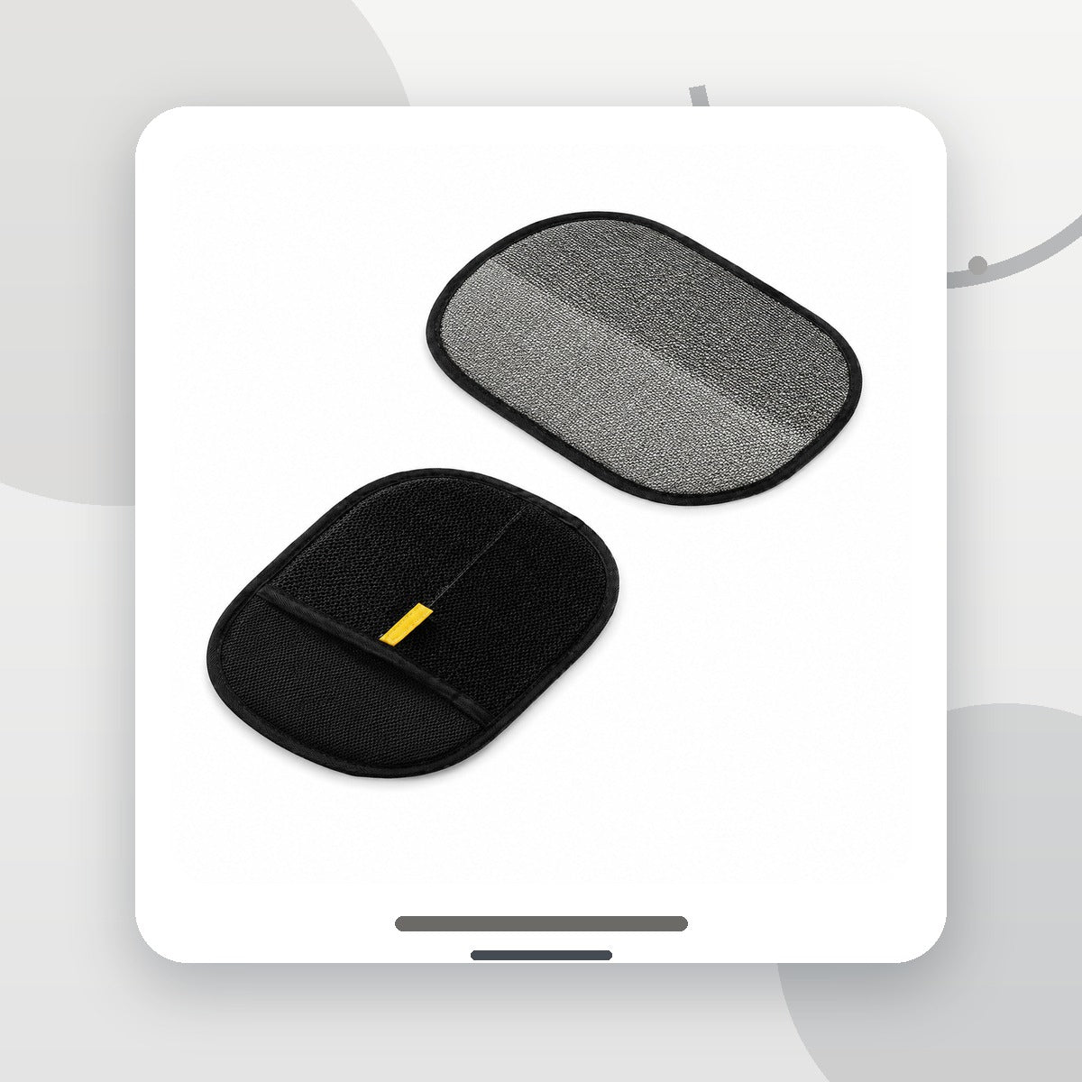 Mănușă Electrostatică Reutilizabilă pentru Îndepărtarea Părului de Animale, Dublă Față, 24x16 cm, Negru/Gri – imagine 2