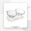 Set 2 Boluri Transparente inaltate pentru Pisici si Caini Mici, Suport inclinat 15°, 27,5x13,5 cm, Alb/Transparent – imagine 2