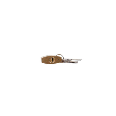 Lacat auriu 38mm cu 3 chei, rezistent si compact