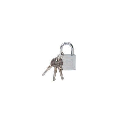 Lacat crom 32mm cu 3 chei in cruce, lungime 32mm