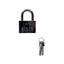 Lacat patrat cromat 60mm cu 3 chei, rezistent si sigur