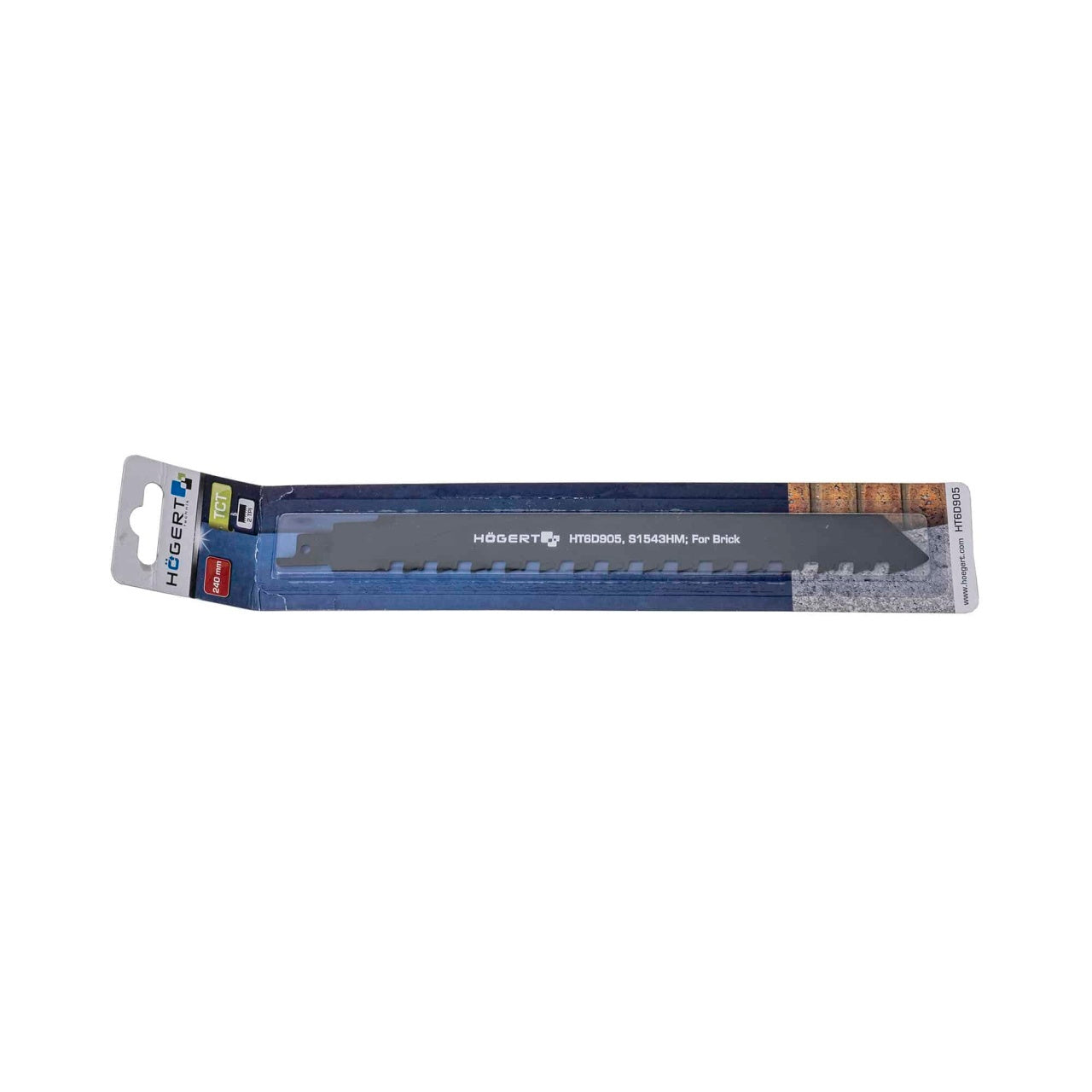 Lama fierastrau 240mm pentru caramida si beton, 2 dinti TPI, latime 23mm