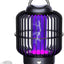 Lampa anti-tantari, unda UV pentru a atrage tantarii, soc electric puternic, 360 grade, 1200mAh, incarcare USB