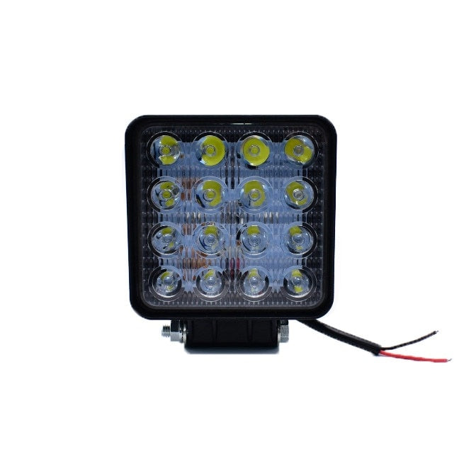 Lampa auto Super-Power, 48W, 16 leduri, negru