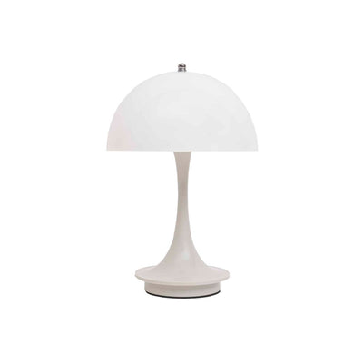 Lampa birou LED 3 temperaturi lumina, aprindere touch, USB, gri, baterie 1500mAh