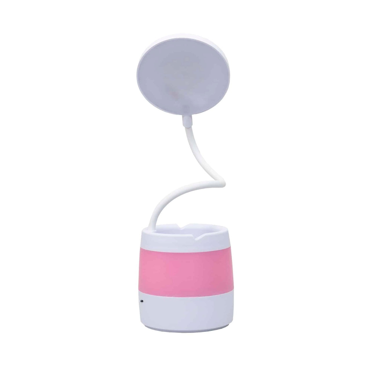 Lampa de birou copii cu LED, 4 tipuri de lumina, model floare, roz