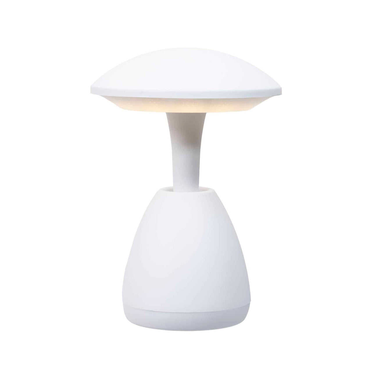 Lampa de birou cu 3 tipuri de lumina, touch si incarcare USB, alb