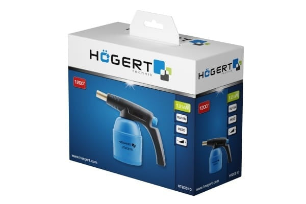 Lampa de lipit cu gaz cu aprindere piezoelectrica si reglaj flacara 1.2KW