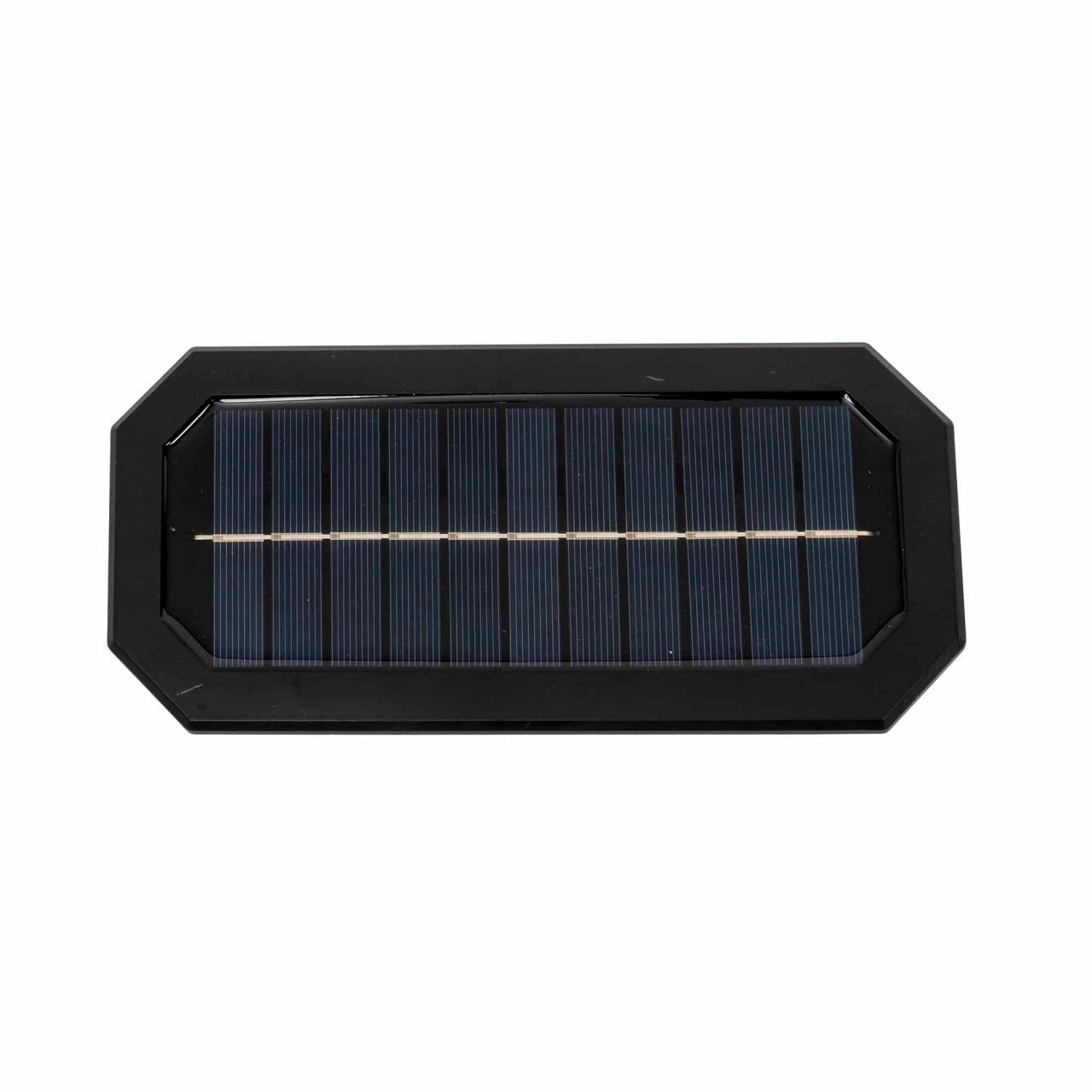 Lampa de perete solara cu 6 LED-uri si 2 culori de lumina, dimensiuni 21x10x4-6 cm